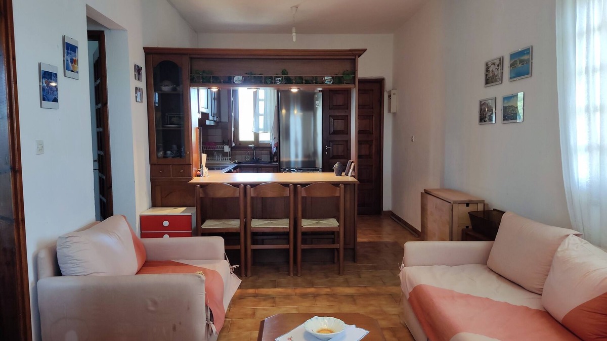 Psakoudia Apartment | Psakoudia old olive trees apartment 50 m2 with 2 bedrooms and sea view