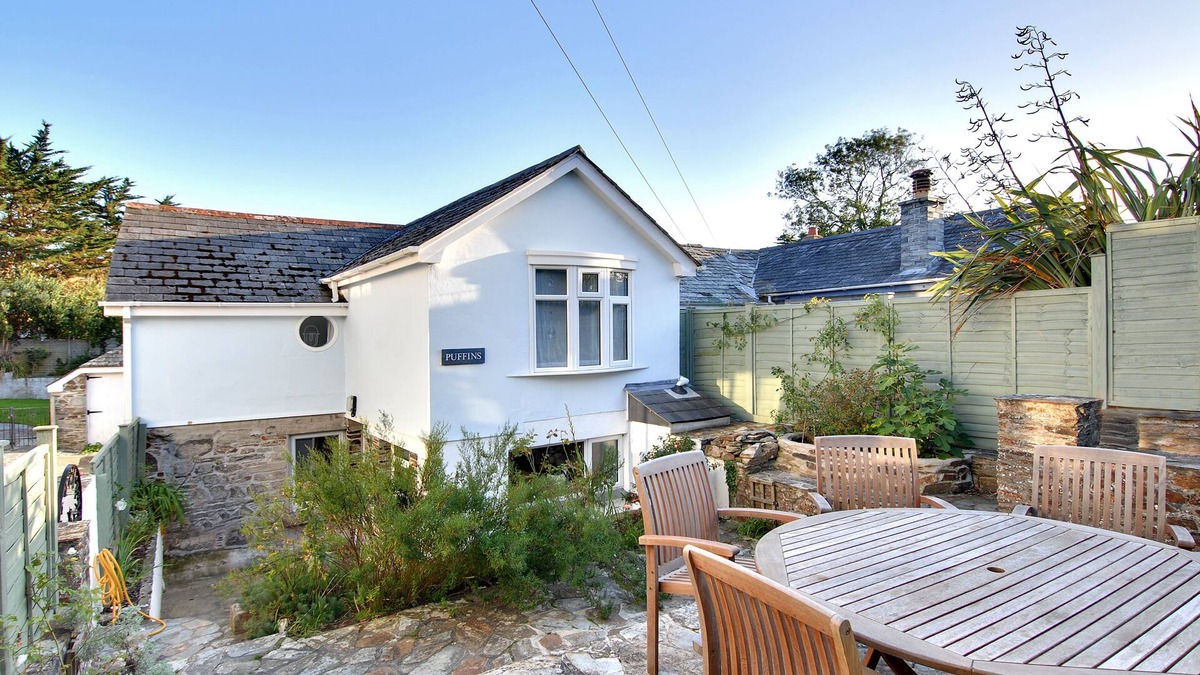 Rock Cottage | Puffins Cottage, Rock is very close to the beach, parking for 3 cars and garden.