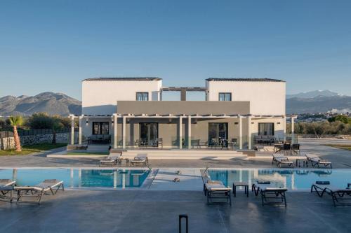 Panormos Villa | Pura Vida Villa, with 2 Pools, Spa Whirlpool & Sauna, By ThinkVilla