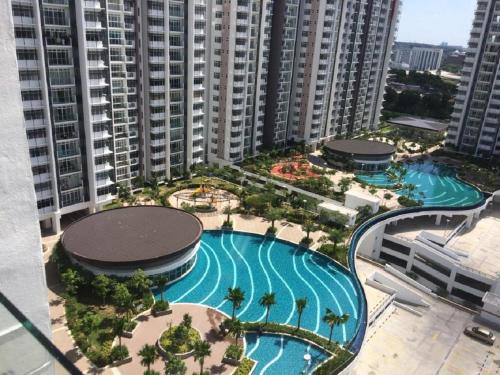 Presint 15 Apartment | Putrajaya Dwiputra Residences, Fully Air-Con 3BR Suite