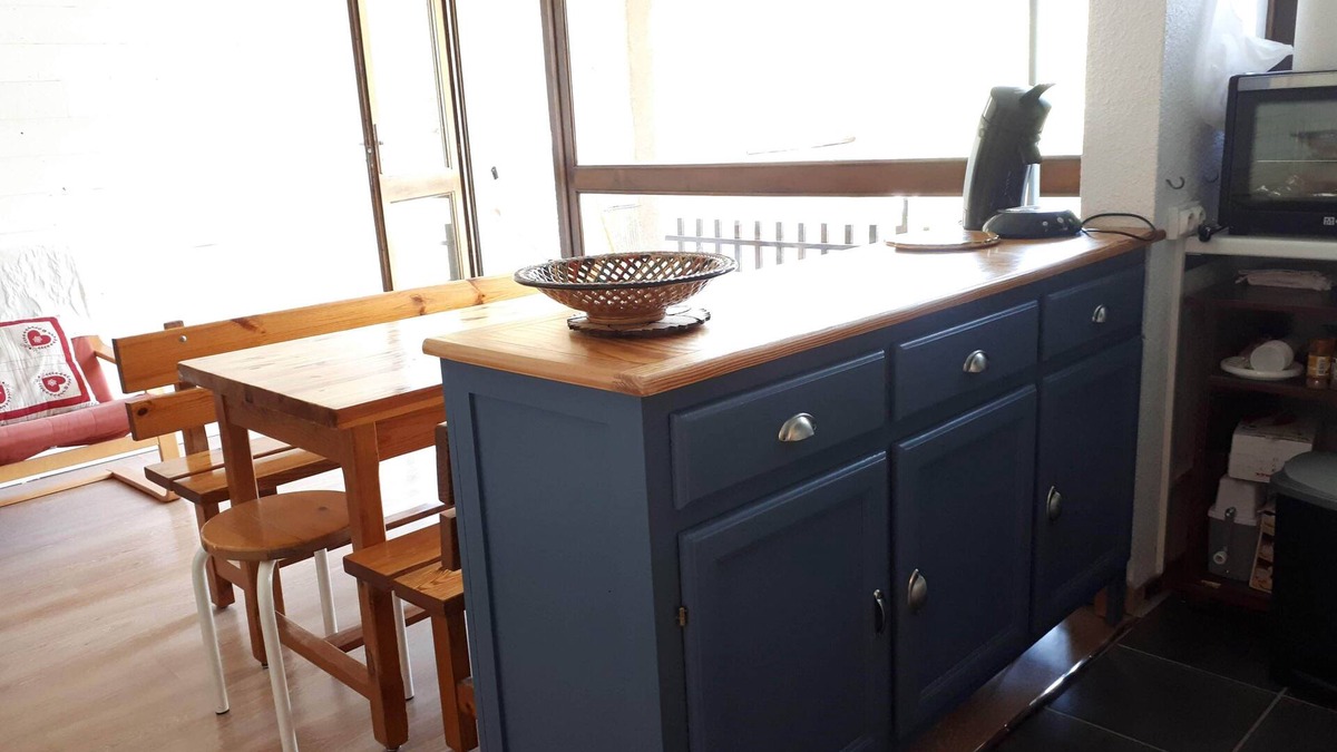 Puy-Saint-Vincent Apartment | Puy Saint Vincent, 1400m: Quiet 2-bedroom apartment