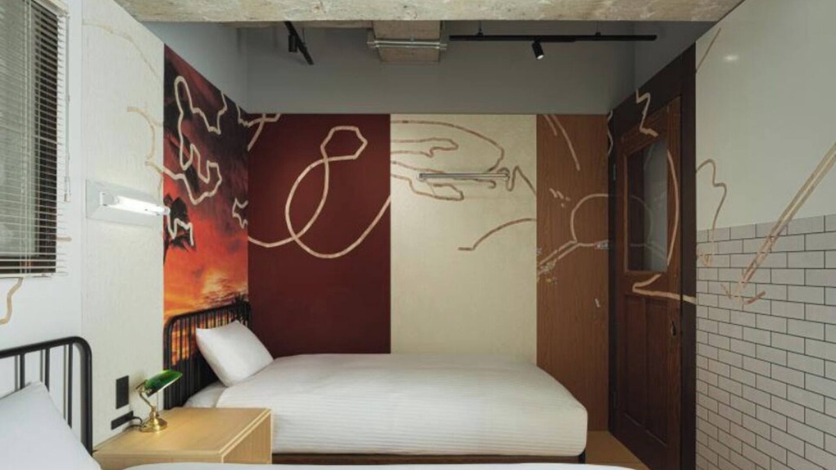 Chuo Hotel | Puzzle Parre 1-bedroom @ Tokyo Street Art Hotel