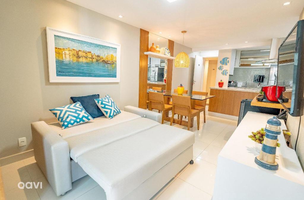 Cotovelo Apartment | Qavi - Flat Sofisticado Beira Mar Cotovelo #IMB325