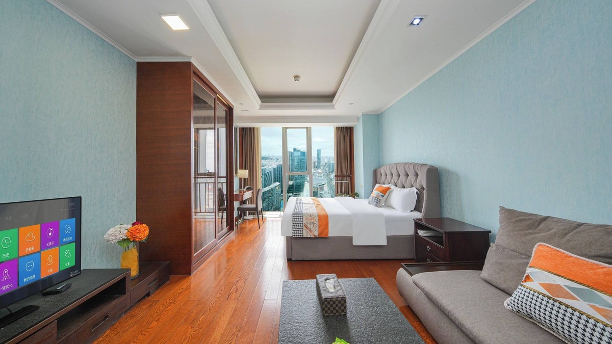 Qingdao City Center Apartment | qingdaowanxianghaijing