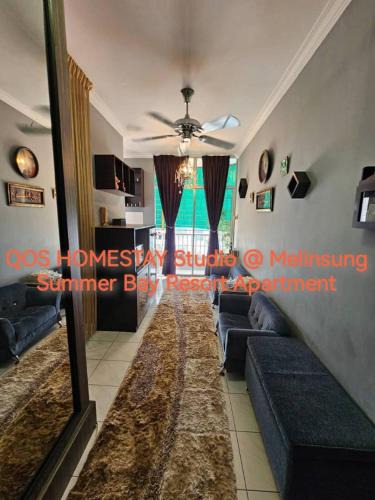 Papar Apartment | QOS Homestay Studio Melinsung Papar
