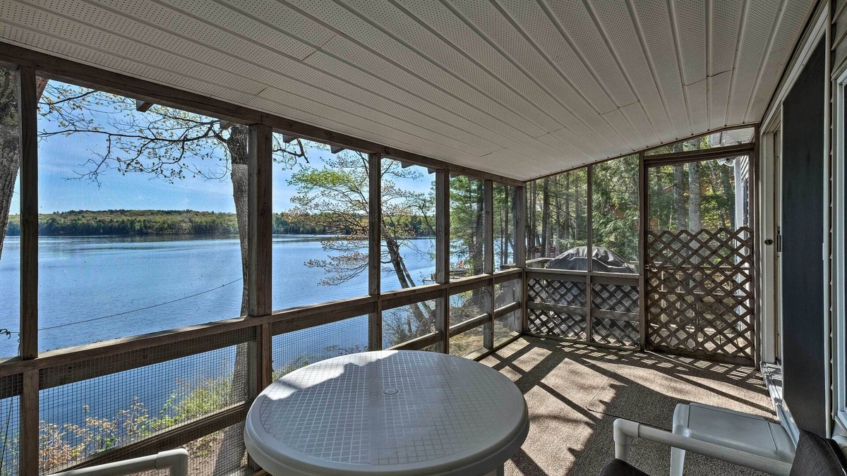 Monmouth Cottage | Quaint Cottage with Dock on Annabessacook Lake!