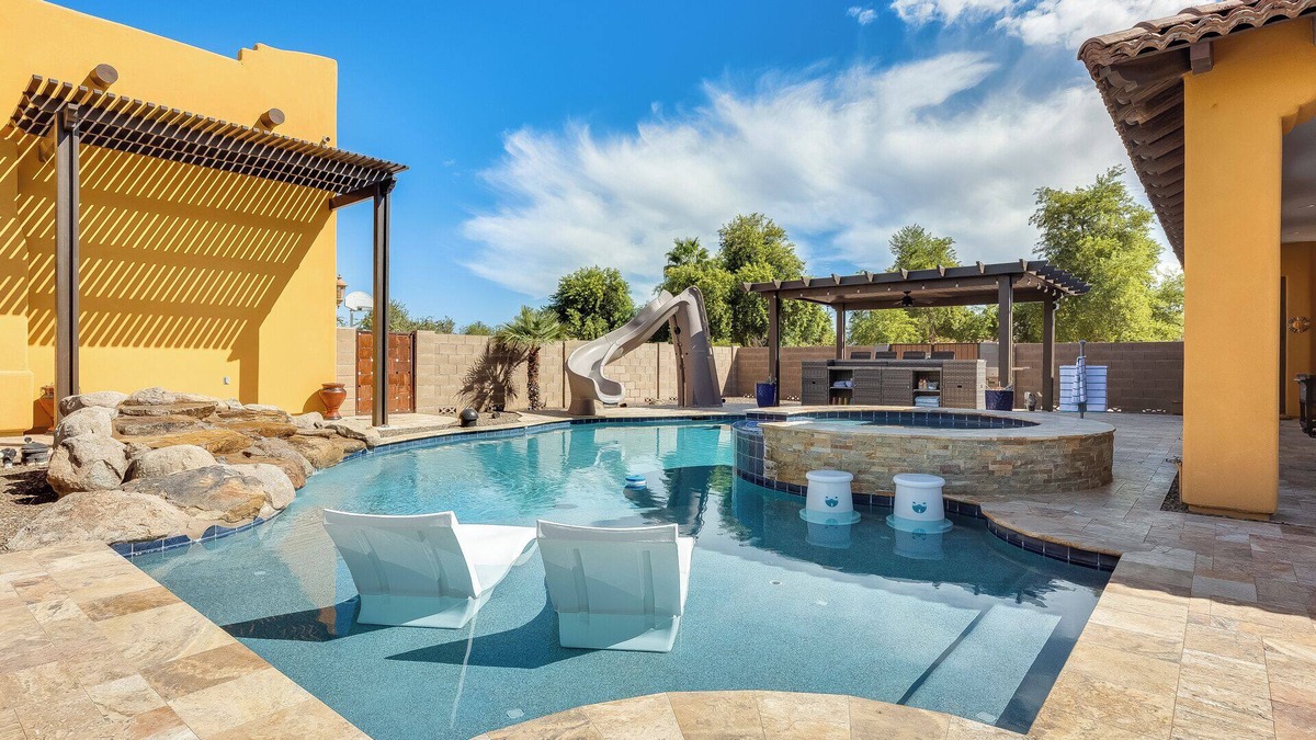 San Tan Valley House | Queen Creek Oasis W/Pool Spa Billiards 3+ Bedrooms