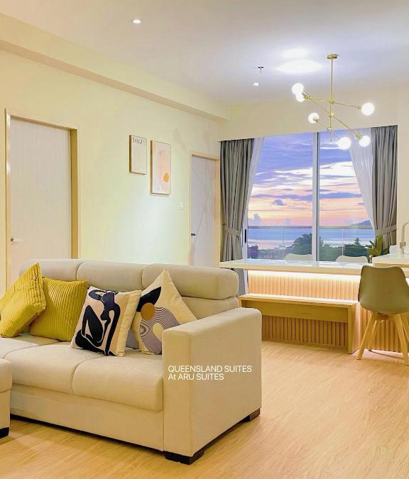 Tanjung Aru Apartment | QUEENSLAND SUITES at Aru Suites, Kota Kinabalu