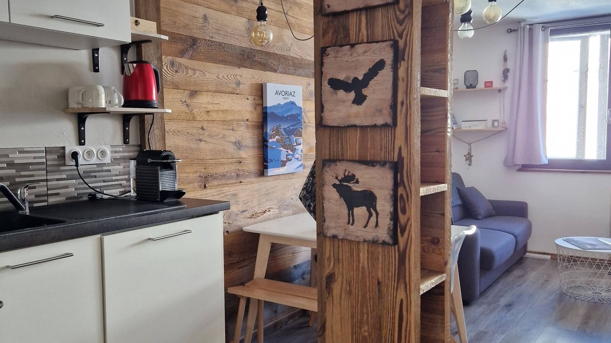 Avoriaz Apartment | Quiet 2-room apartment, ski-in/ski-out.