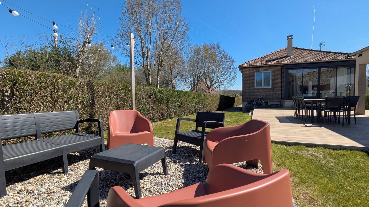 Quend Cottage | Quiet 4 bedrooms house between land and sea