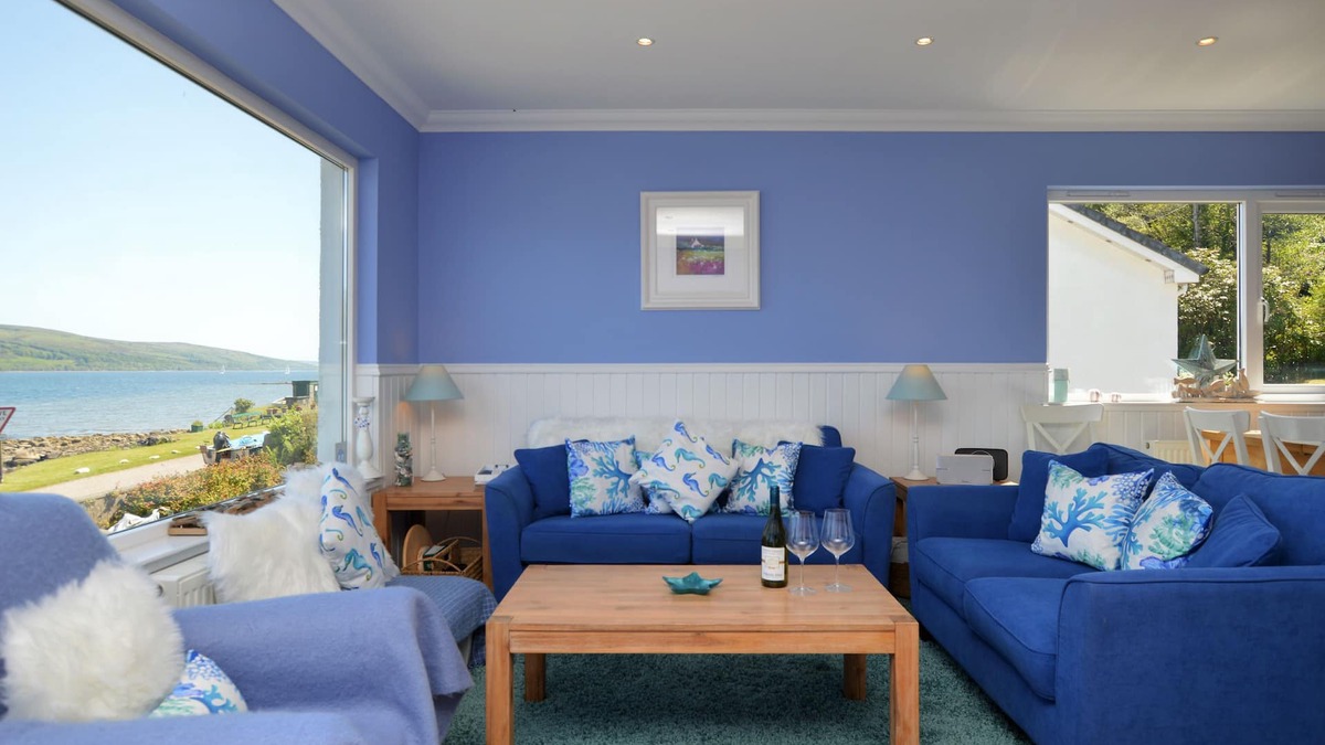 Tighnabruaich Cottage | Quiet and peaceful location this coastal retreat boasts spectacular sea views, sleeps 6