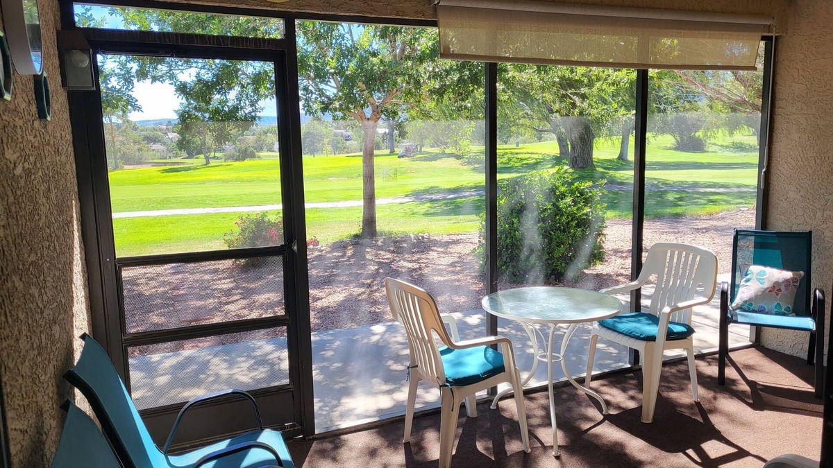 Prescott Country Club Condo | Quiet Condo on Prescott Country Club Golf Course!