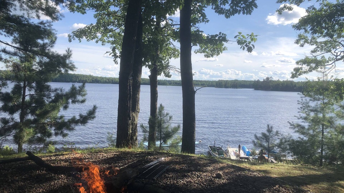 Elcho Cottage | Quiet cottage with stunning peaceful lake views near Elcho and Pelican Lake WI