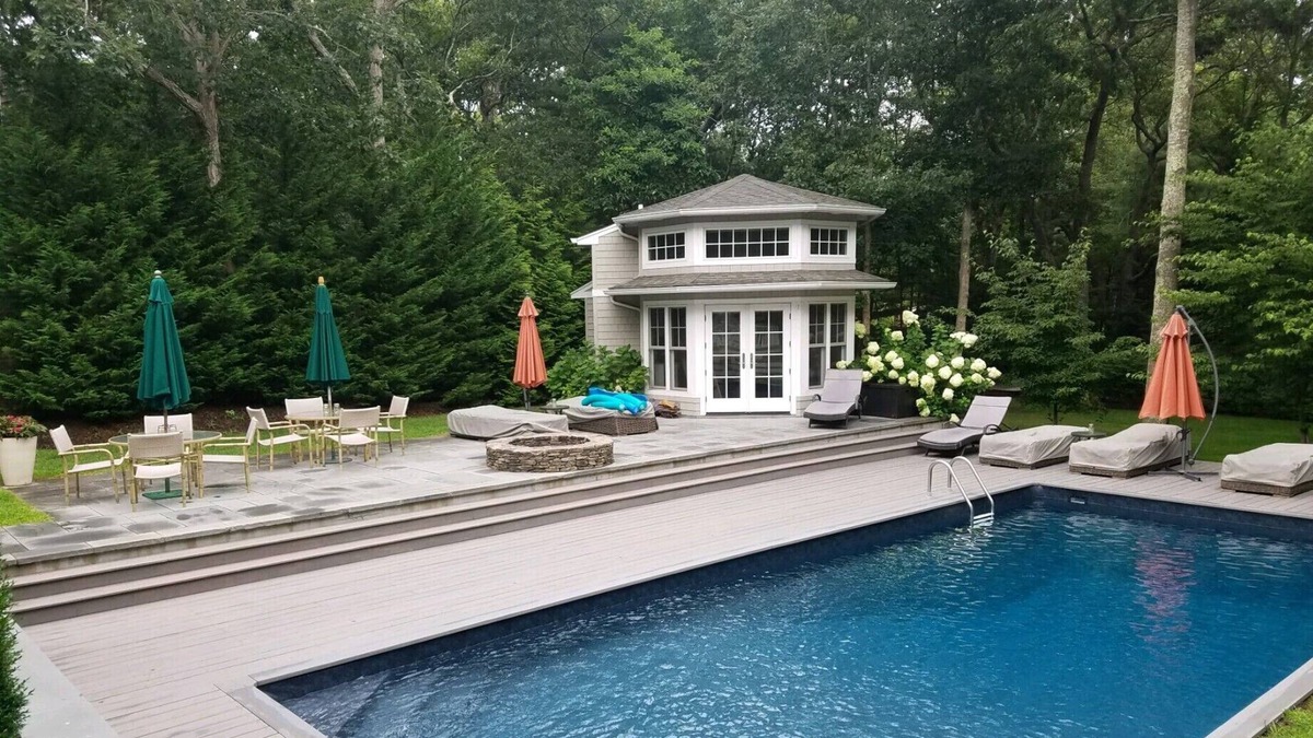 East Hampton House | Quiet Family Friendly Hideaway With Pool And Poolhouse