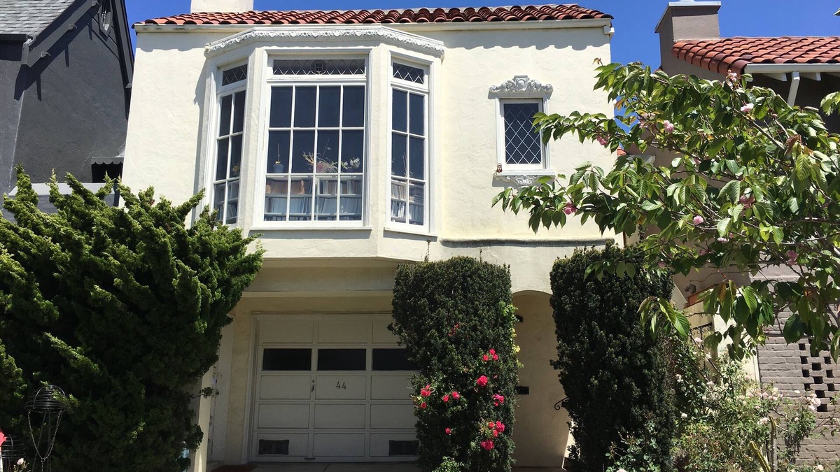 Lone Mountain Apartment | Quiet Garden Apt., geographic center of The City