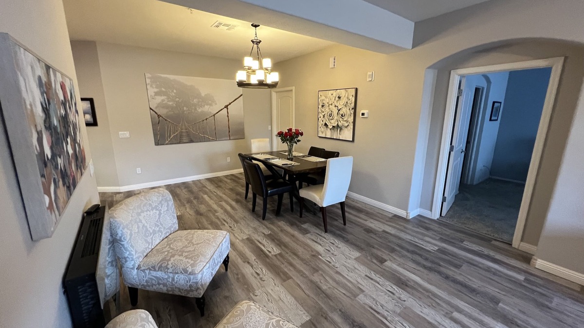 Foothills Condo | Quiet gated community Lakefront - 2 beds, 2 baths.