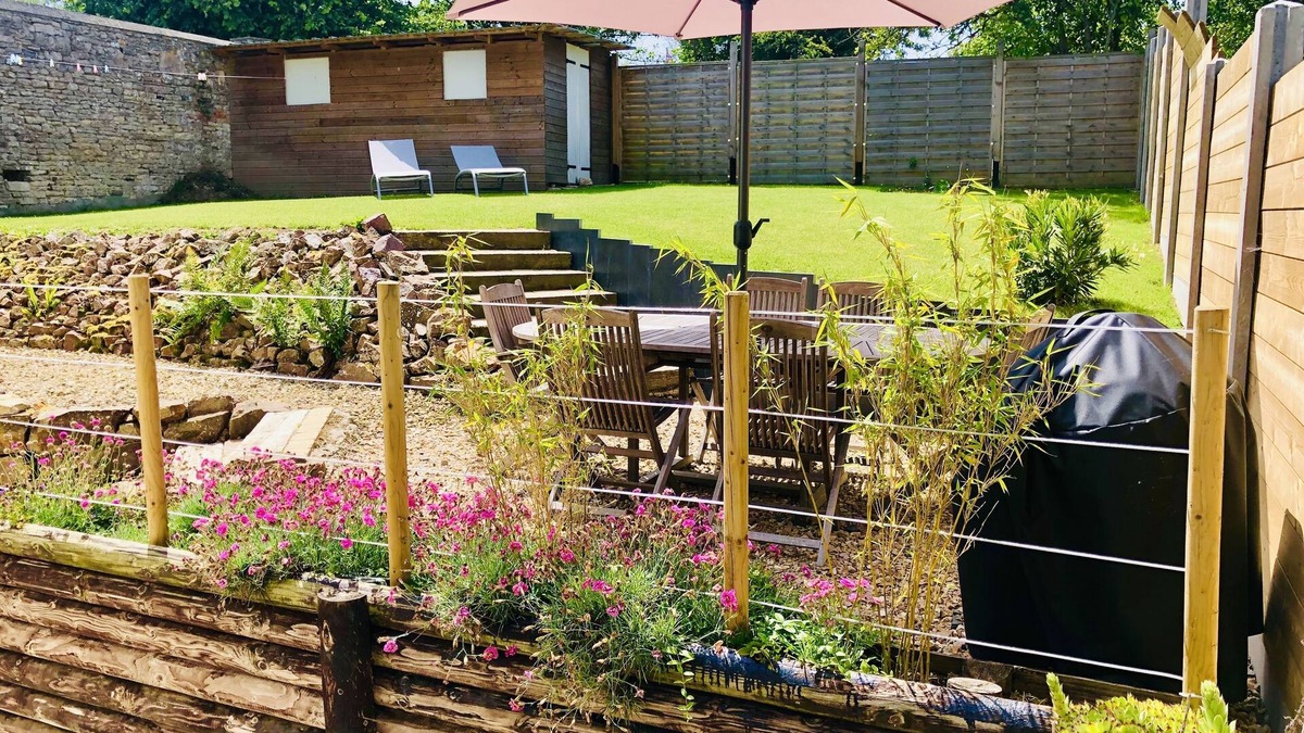 Asnelles House | Quiet House 300m Landing Beach 6 Pers