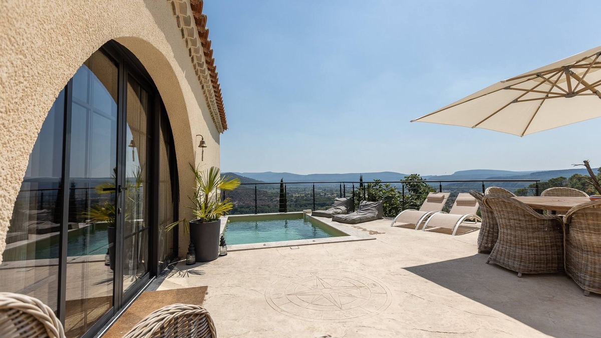 Sampzon House | Quiet house with exceptional view