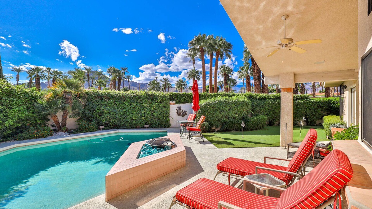 Rancho Palmeras House | Quiet Indian Wells Centrally located home with stunning Mountain View’s.