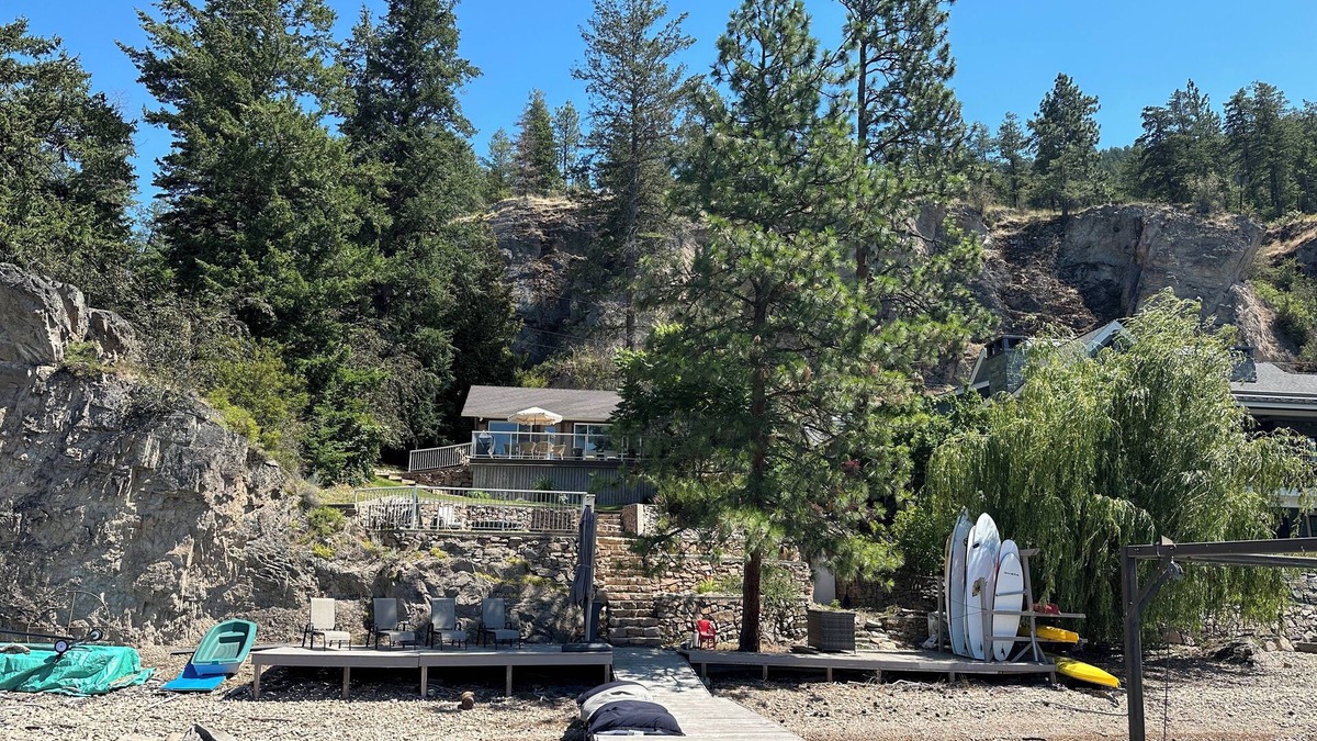 Vernon Cottage | Quiet lakeside cottage getaway close to mountain bike and hiking trails.