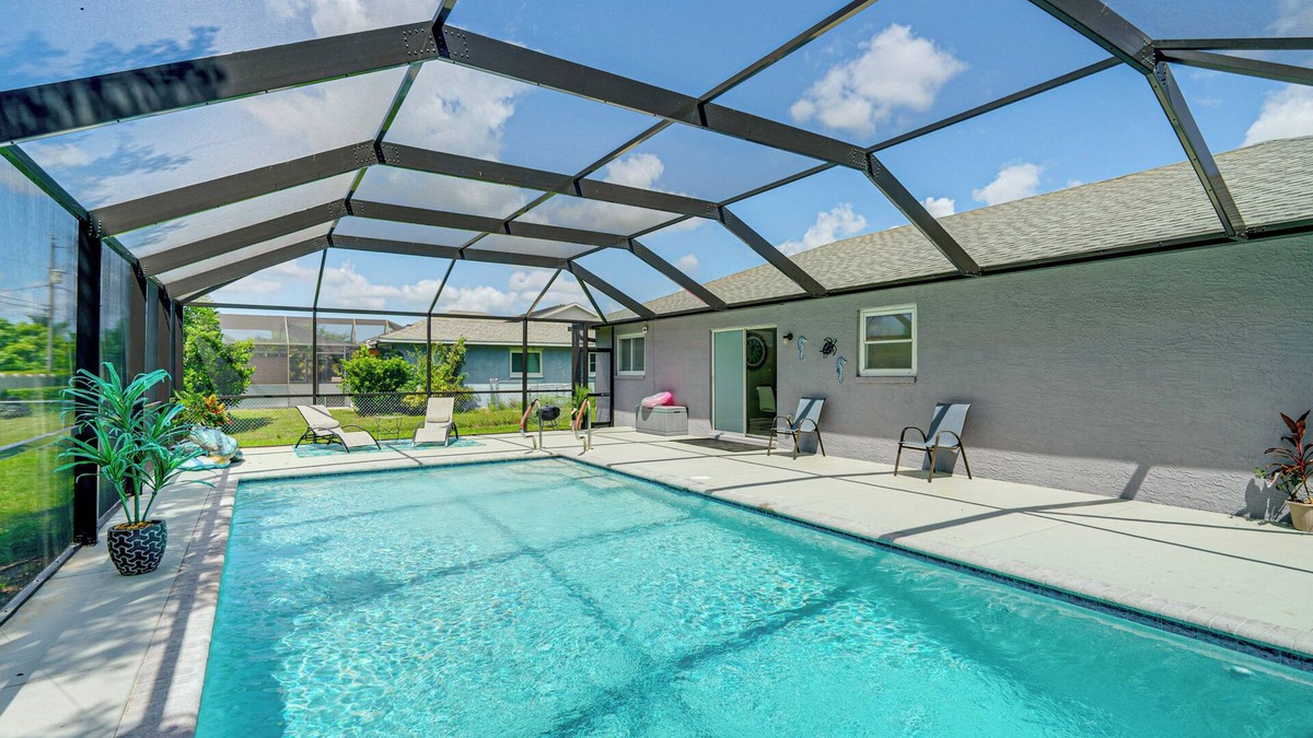 Fort Myers House | Quiet Neighborhood! Poolside Oasis in Cape Coral
