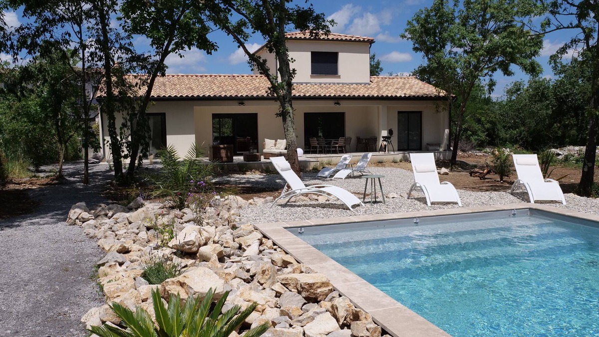Labeaume Villa | Quiet, new villa 15 minutes from the Gorges de l'Ardèche, ideal for families