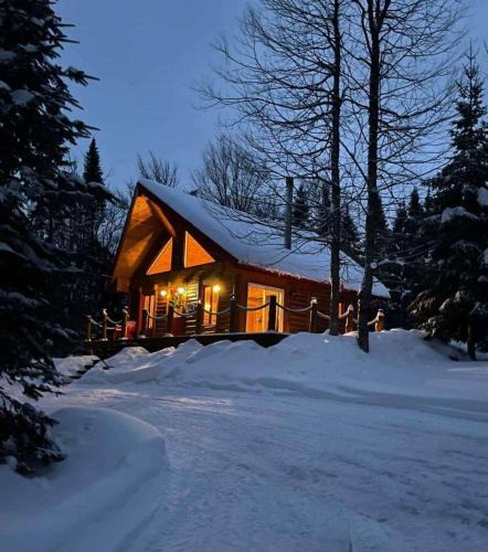 Saint-Fabien-de-Panet Ski Chalet | Quiet Refuge in Nature - Chalet la Sainte-Paix