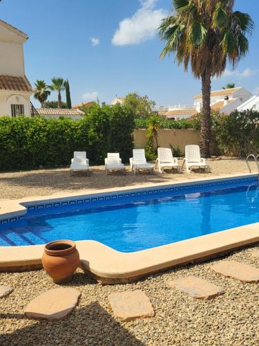 Mazarron Villa | Quiet Relaxing 3 bed 3 bath Villa for 8 Camposol Sect D