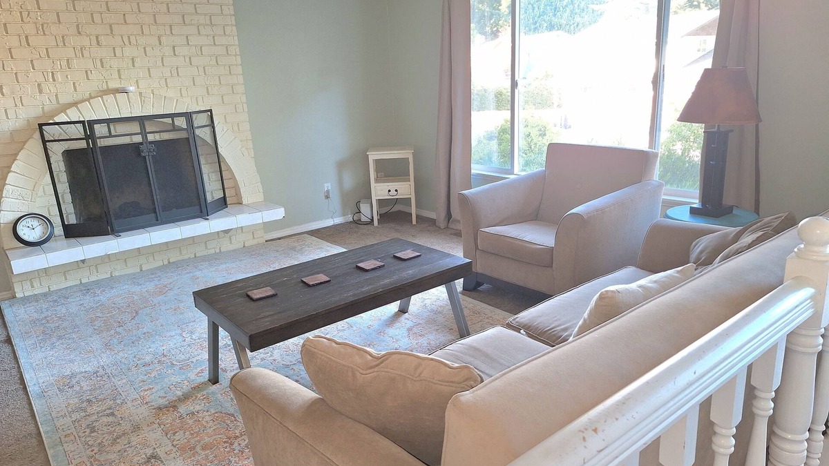 North Creek House | Quiet room with a private bathroom in a safe neighborhood.