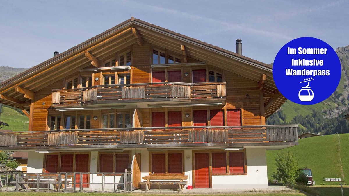 Adelboden Apartment | Quietly located vacation apartment with beautiful mountain views.