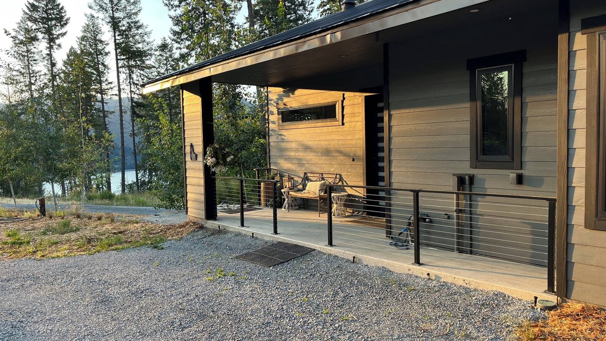 Sandpoint House | Rafter Ridge: A Modern Retreat - Stunning Lake Views - on 40 acres.
