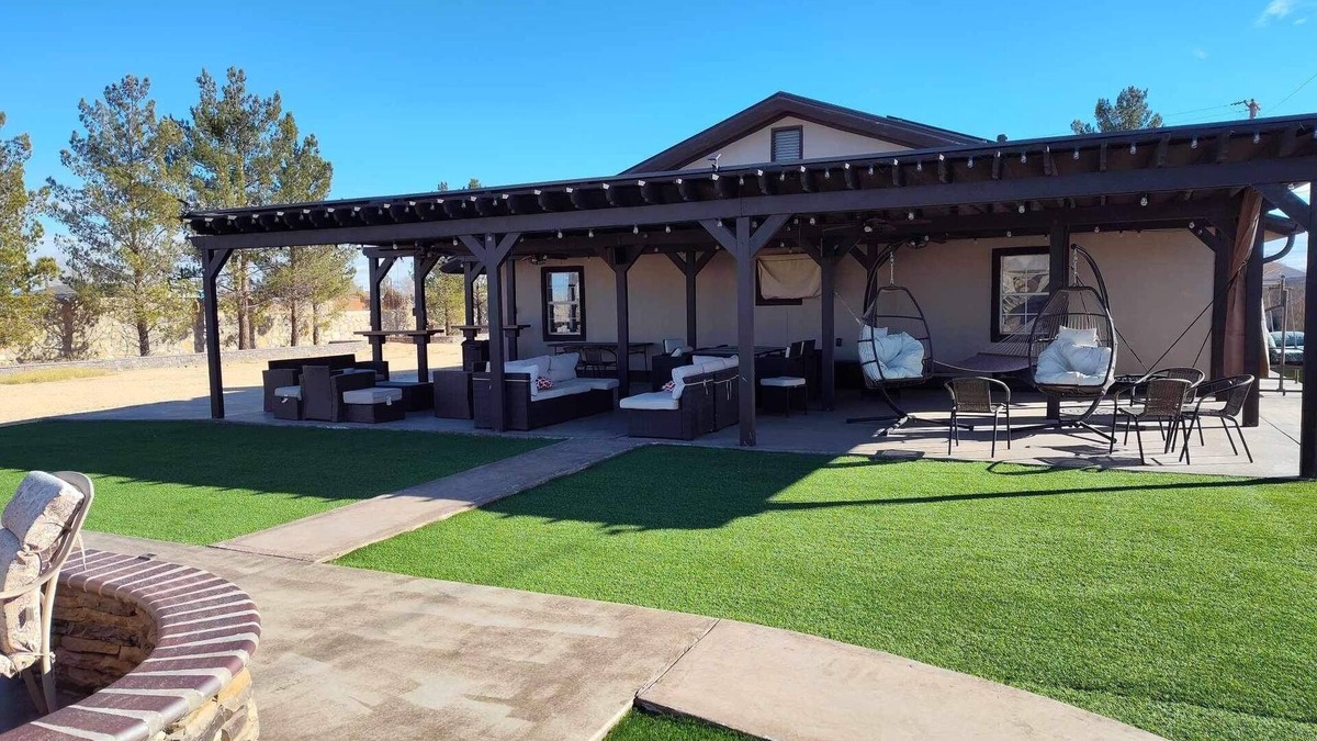 Biggs Field House | Rancho retreat: nightly rental . For event booking read description below.