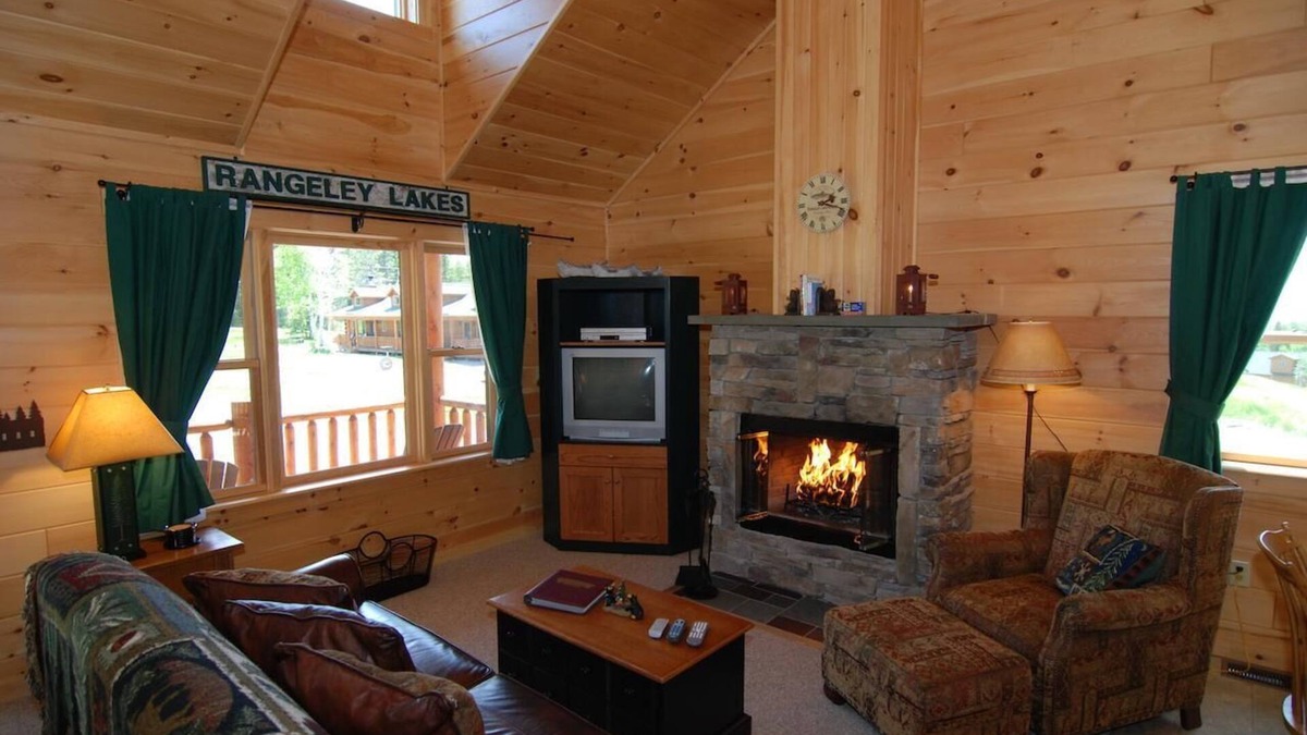 Rangeley Cabin | Rangeley Lake Resort cabin, Maine
