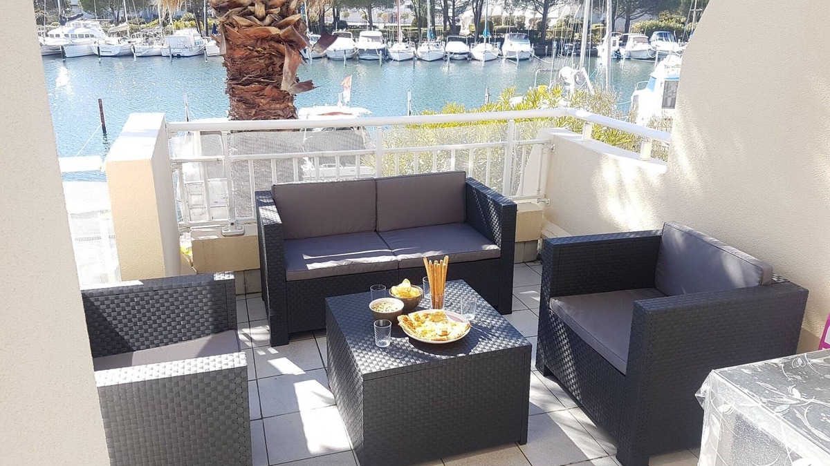 Le Grau-Du-Roi Apartment | RARE PORT CAMARGUE VERY BEAUTIFUL APARTMENT DOUBLE WIDTH 2 BEDROOMS