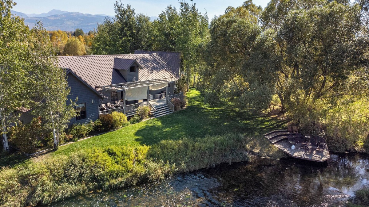 Victor House | Rare Teton Ranch: 400 protected acres, private creek, fishing, kayaking, birding