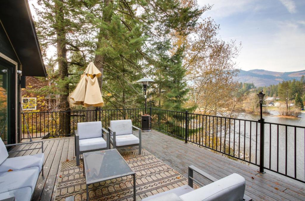 Rathdrum House | Rathdrum Lake House with Boat Dock!