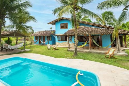 Garapua House | Recanto de tranquilidade próximo a Morro e Boipeba. Casa espaçosa com piscina a 5 minutos a pé da Praia.