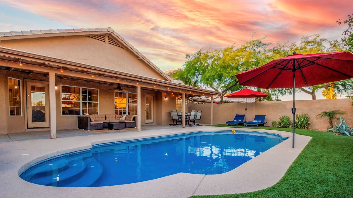 Mountain Park Ranch House | Recently renovated Phoenix home with private heated pool and mountian veiws