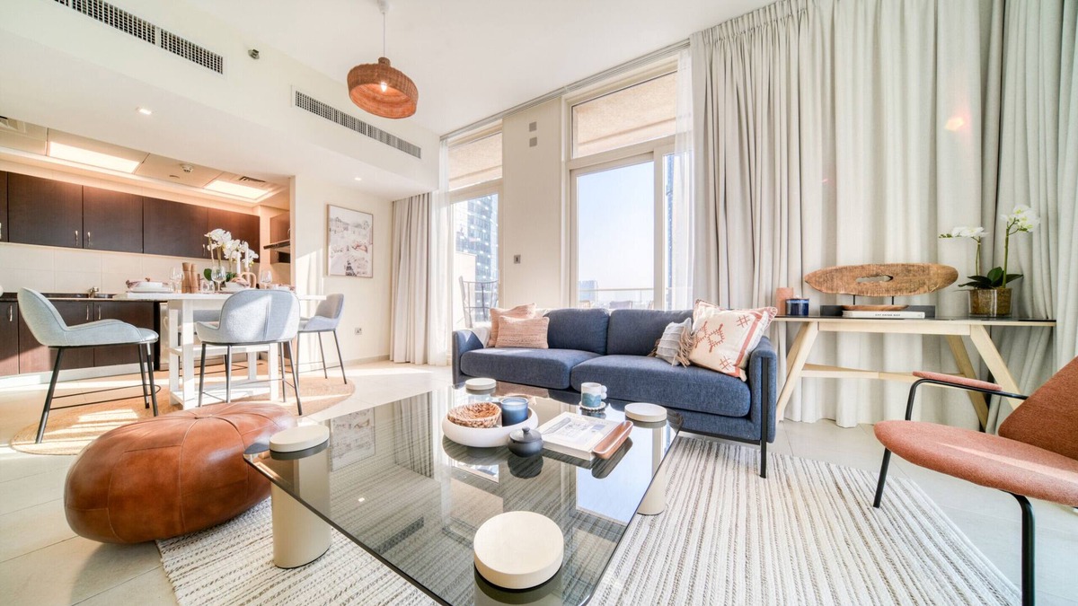 Abu Dhabi Apartment | Reem Island Beach Escape w/Stellar Balcony Views