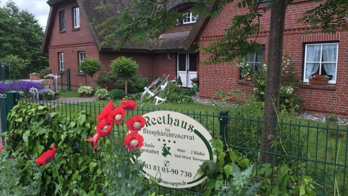 Lancken-Granitz House | Reethaus auf Rügen im Biosphärenreservat/Hundefreundlich