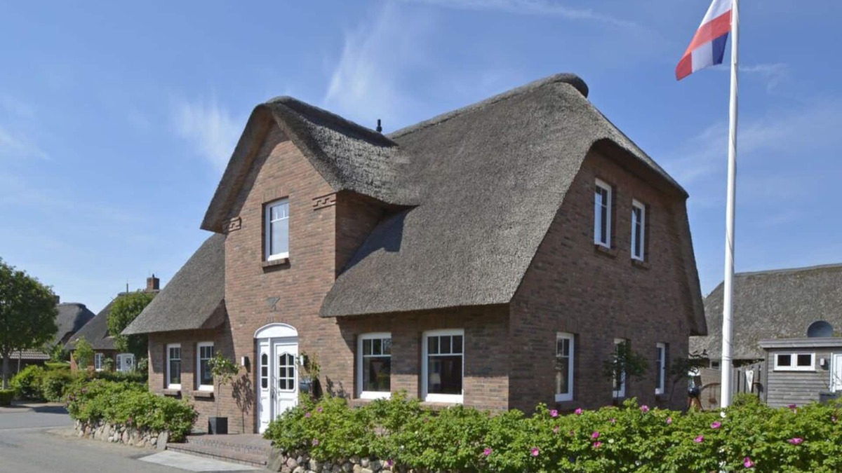 Utersum House | Reetstern Utersum Comfortable holiday residence