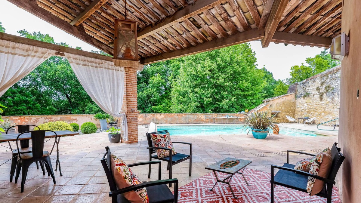 Cahuzac-sur-Vere Apartment | Refuge de la Brêche - Pool - Cahuzac sur Vère