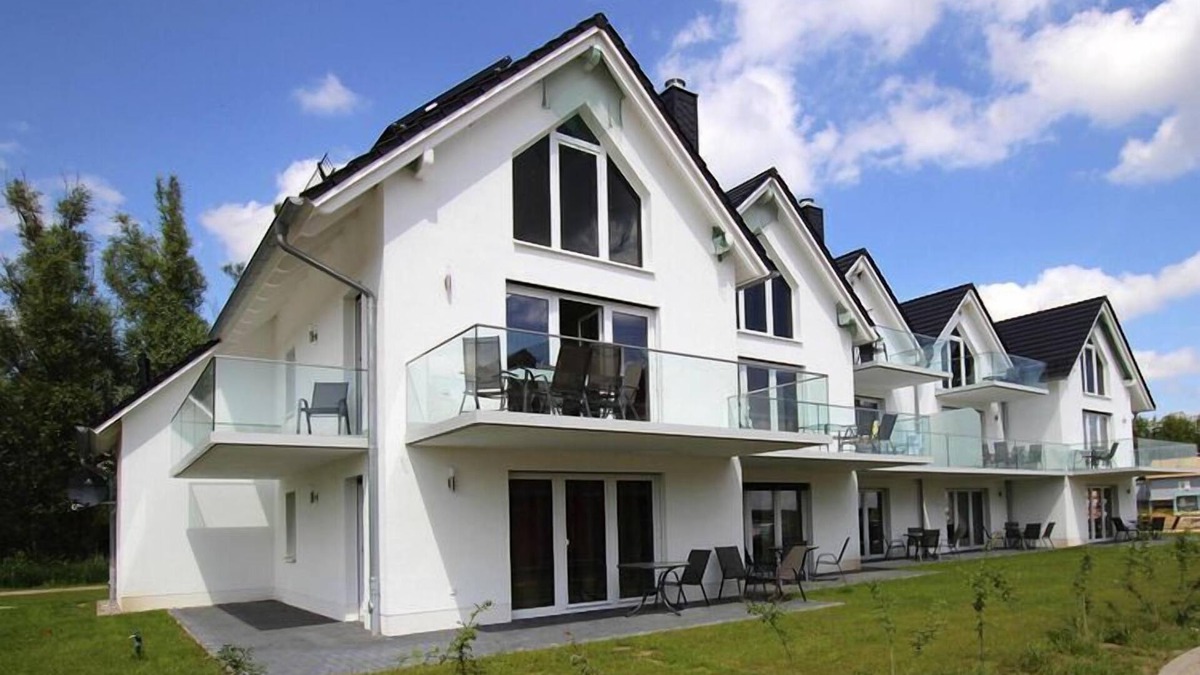 Plau am See House | Reihenhaus in Plau am See mit Terrasse und Balkon
