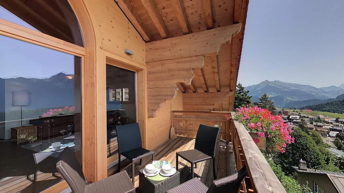 Leysin Apartment | Reine des Prés A7 A high standing apartment with 3 bedrooms in a new residential chalet for maximum