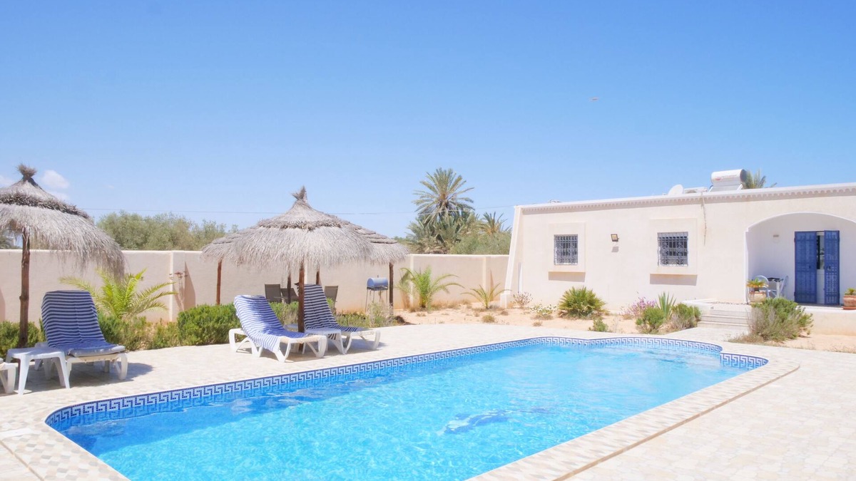 Mezraia Villa | Relax in the comfort of Dar Elyas: our villa with swimming pool in Djerba!