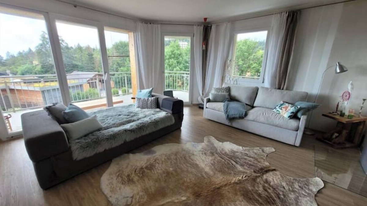Saint-Cergue Apartment | Relax with a view of Mont Blanc and Lake Geneva