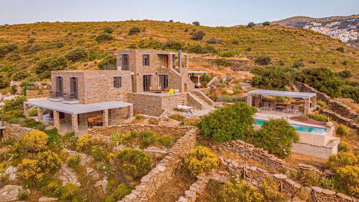 Kea Other | Relaxation in nature with sea and sunset views close to the port