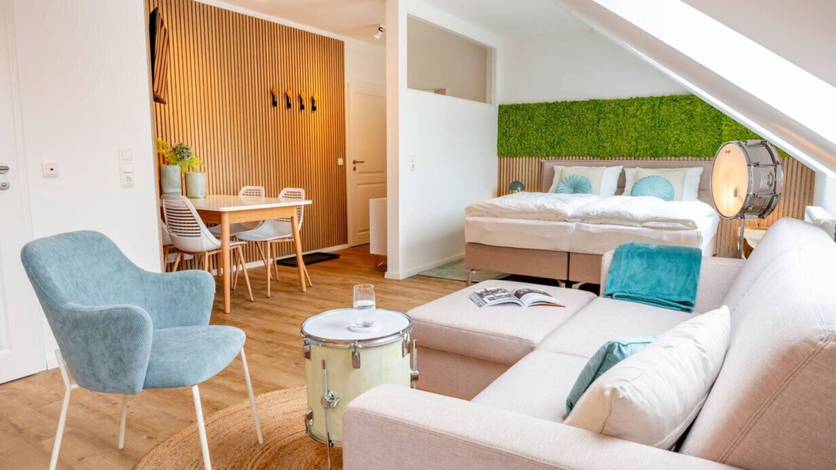 Scholderup Apartment | Relaxed time out - Mikkey vacation apartment on the Taarstedt vacation farm in Angelit