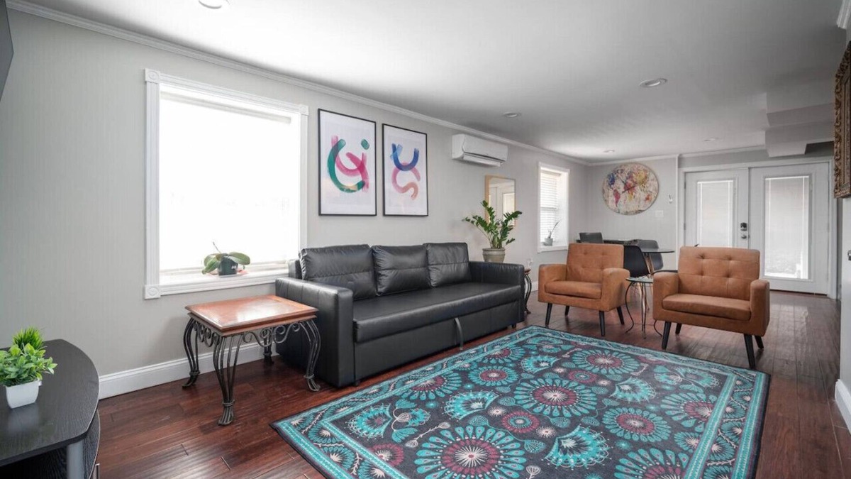 Haymarket Apartment | Relaxing Blue Ridge Mountain Getaway w/Tesla Charger + Porch Area