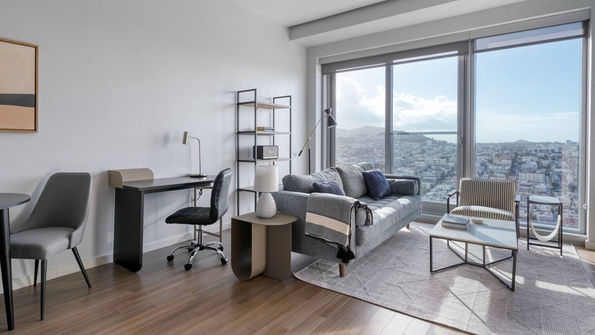 Civic Center Apartment | Remarkable Hayes Valley 1BR w/Pool, walk to Tech HQs, by Blueground